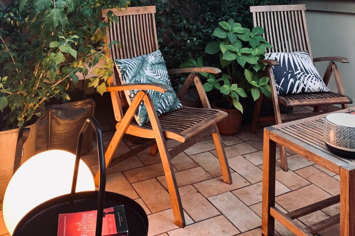 Stylish Terrace On Boboli Gardens * Florencia